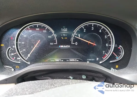 2018 BMW X3 M40I z USA, uszkodzony, nr VIN 5UXTS3C55J0Z00229